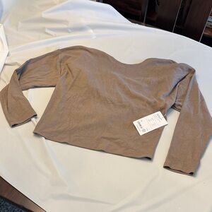 Athleta Presence Twist Sweatshirt - Long Sleeve Top